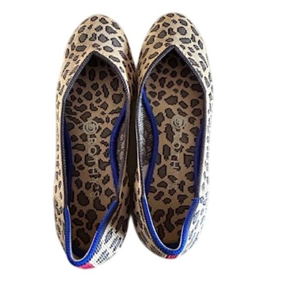 Rothy’s Women’s Flat Shoes - Size 6.5 - Leopard Print - Sustainable & Stylish - Picture 5 of 10